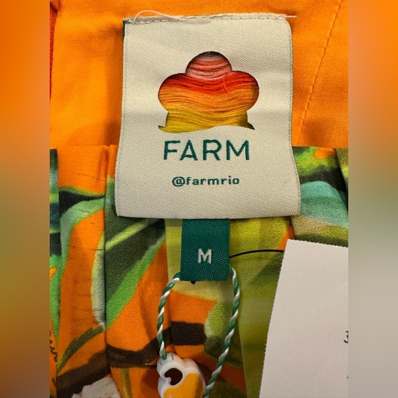 NWT Farm Rio Chic Pears mini dress - Picture 9 of 14